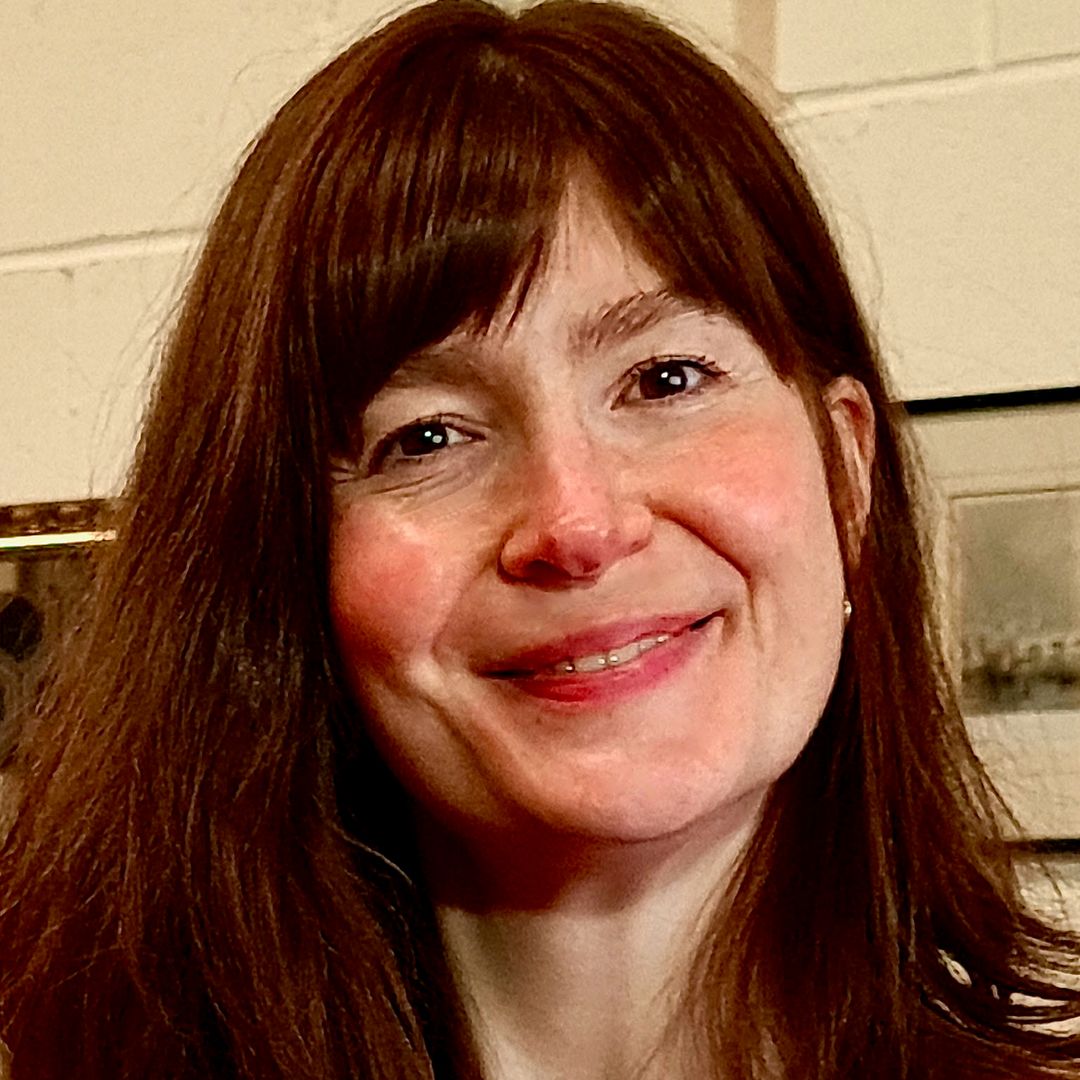 Natasha Raskin Sharp's baby daughter Jean is her mum's double with brunette hair